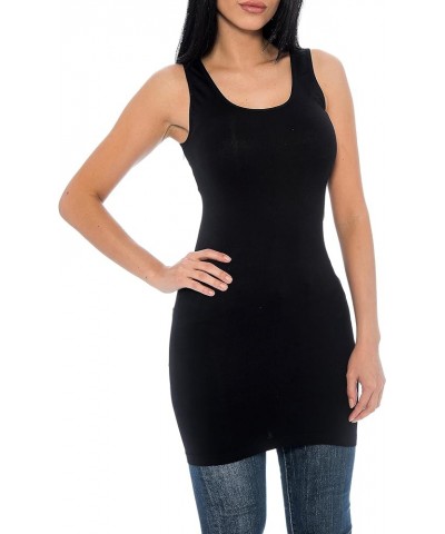 womens Soft Black $14.74 Tanks