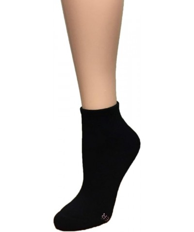 Ladies 3PR Cushion Quarter Socks Black $7.00 Activewear