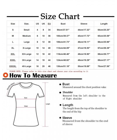 Womens 3/4 Sleeve Tops Crew Neck Floral Blouse 3/4 Length Sleeve Shirts Dressy Casual T-Shirt Painting Graphic Tees 07 Light ...