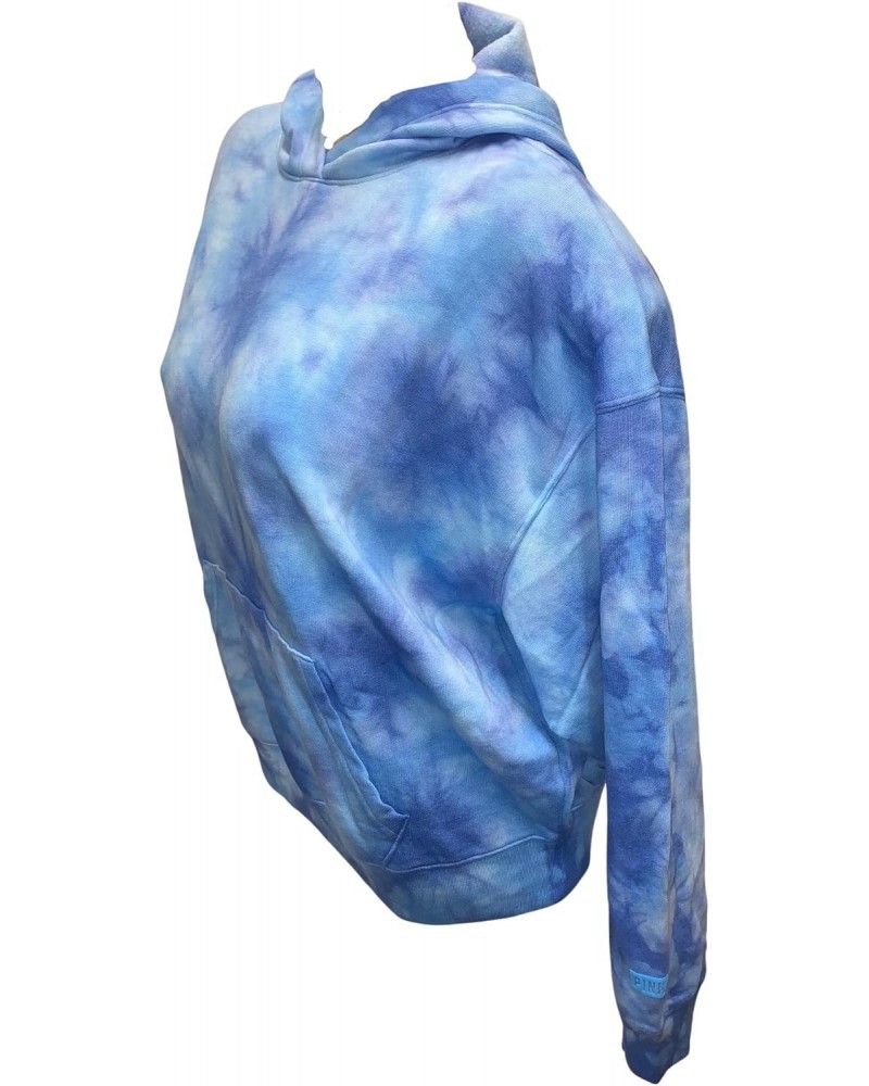 Pink Pullover Sweatshirt Hoodie Color Tie Dye Blue Size Medium New $29.67 Hoodies & Sweatshirts