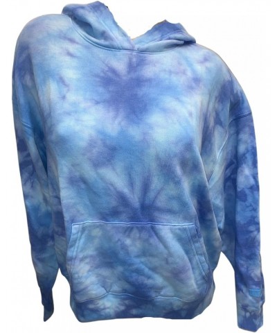 Pink Pullover Sweatshirt Hoodie Color Tie Dye Blue Size Medium New $29.67 Hoodies & Sweatshirts