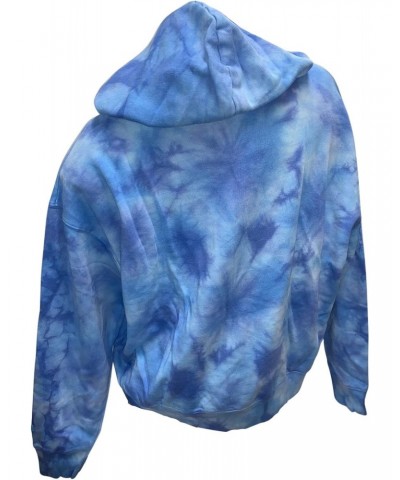 Pink Pullover Sweatshirt Hoodie Color Tie Dye Blue Size Medium New $29.67 Hoodies & Sweatshirts