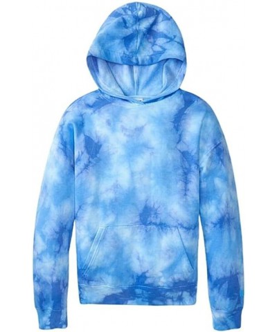 Pink Pullover Sweatshirt Hoodie Color Tie Dye Blue Size Medium New $29.67 Hoodies & Sweatshirts