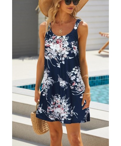 Women's Beach Dress Bikini Beachwear Coverups Casual Vacation Short Summer Halter Dresses Dg45 $16.89 Swimsuits