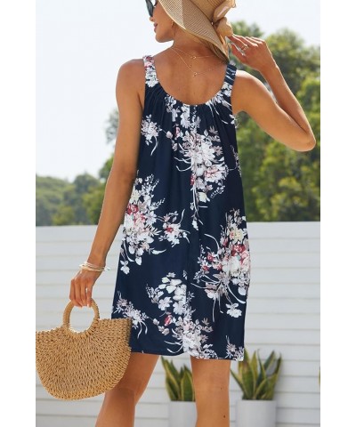 Women's Beach Dress Bikini Beachwear Coverups Casual Vacation Short Summer Halter Dresses Dg45 $16.89 Swimsuits