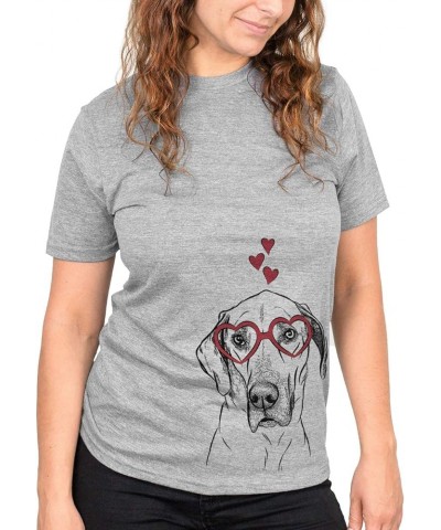 Valentine Gracie The Great Dane Dog Triblend T-Shirt Unisex Grey Crew Neck $16.63 T-Shirts