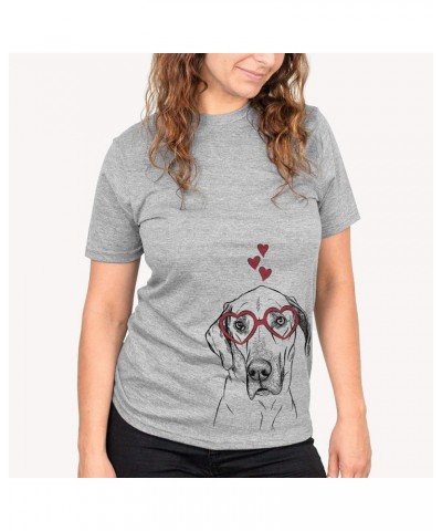 Valentine Gracie The Great Dane Dog Triblend T-Shirt Unisex Grey Crew Neck $16.63 T-Shirts