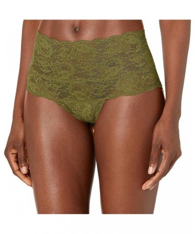 Women's Say Never High Waisted Bikini Aloe $18.59 Lingerie