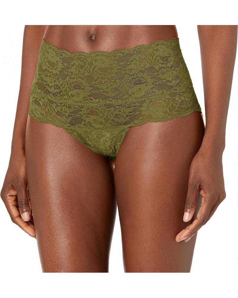 Women's Say Never High Waisted Bikini Aloe $18.59 Lingerie