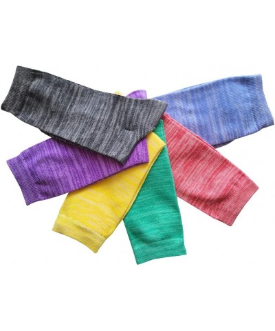 Women's 12 Pairs Lightweight Colorful Patterned Crew Socks Available In Sizes Bright Colors Space Dye $11.25 Socks