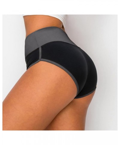 Booty Shorts for Women - High Waisted Super Soft Dolphin Shorts Hto128 Bkch $10.99 Shorts