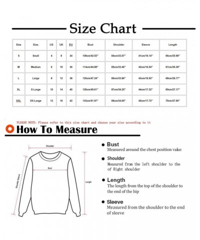 Valentines Day Womens Sweatshirts Funny Graphic Printed Pullover Loose Long Sleeve Tops Fashion Casual Round Neck Tees 04-wat...