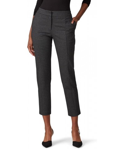 Rent The Runway Pre-Loved Slim Plaid Pants Grey $34.39 Pants