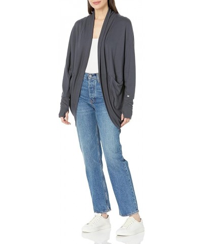 Women's Unwind Cocoon Cardigan India Blue $18.17 Sweaters