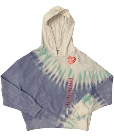 Ladies Tie Dye Hoodie Peri Shibori $19.20 Activewear