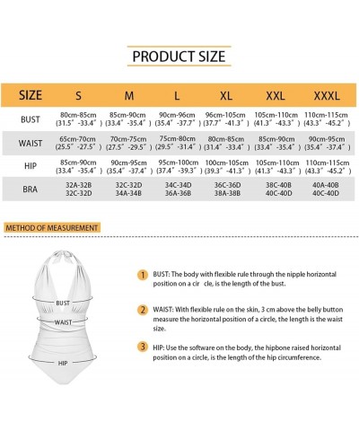 Women's One Piece Swimsuit Tummy Control Bathing Suit Halter Swimwear Highland Cow $15.80 Swimsuits