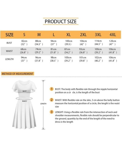 Women's Summer Casual T-Shirt Dresses Loose Swing Graphic Print Short Sleeve Plus Size Dress Christmas-2 $19.13 Dresses