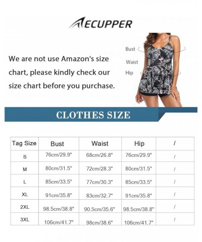 Womens Two Piece Swim Dress Plus Tankini Swimsuits Modest Flowy Swimwear Tummy Control Bathing Suits with Shorts Grey $19.35 ...