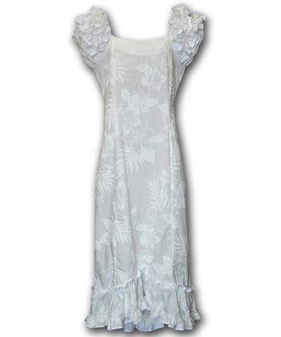 Dresses Forever Hibiscus Wedding Hawaiian Muumuus White $43.10 Dresses