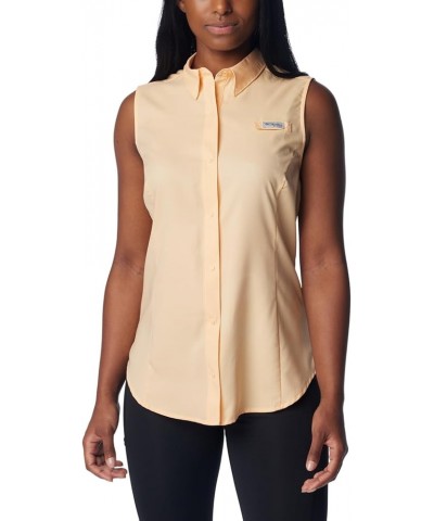 Sportswear Women's Tamiami Sleeveless Shirt Peach Fizz $17.98 Activewear