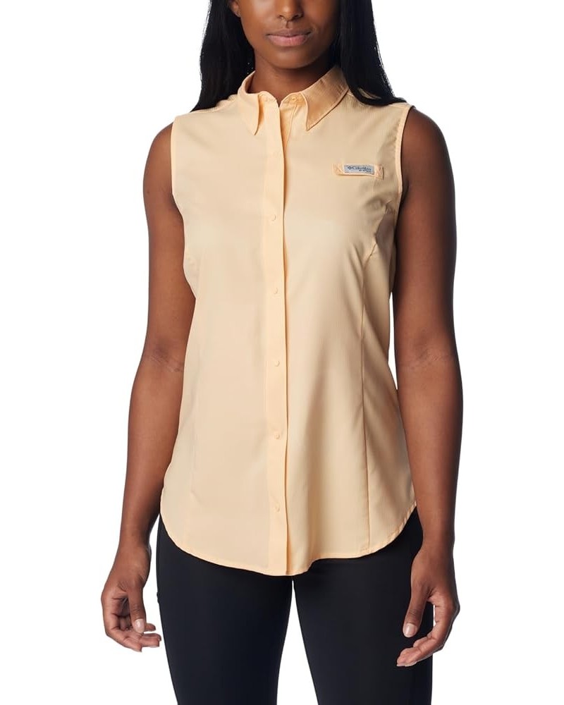 Sportswear Women's Tamiami Sleeveless Shirt Peach Fizz $17.98 Activewear