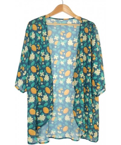 Women's Floral Kimono Cardigan Casual Chiffon Tops Loose Beach Cover Ups H56 $11.12 Swimsuits