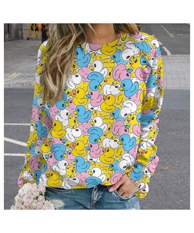 Watercolor Bird Pattern Womens Crewneck Sweatshirt Casual Loose Fitting Tops Long Sleeve Style-1 $16.81 Hoodies & Sweatshirts