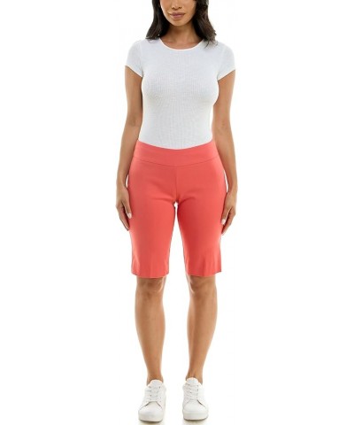 Women's Pull on Millennium Bermuda Shorts Spiced Coral $13.49 Shorts