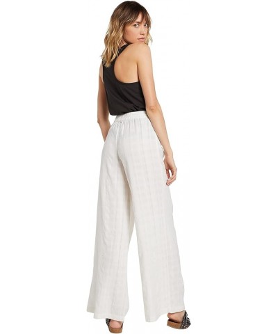 Women's Sun Spent Beach Pant (Regular & Plus Size) Star White $21.99 Pants