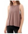 3-Pack Loose Tank Tops for Women Sleeveless Gym Athletic Workout Tops Yoga Shirts Dusty Rose (Long)-1 Pack $9.49 Activewear