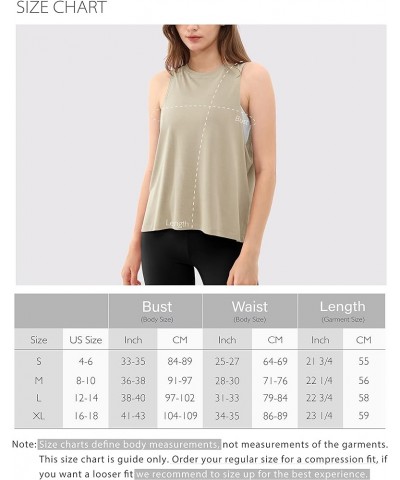 3-Pack Loose Tank Tops for Women Sleeveless Gym Athletic Workout Tops Yoga Shirts Dusty Rose (Long)-1 Pack $9.49 Activewear