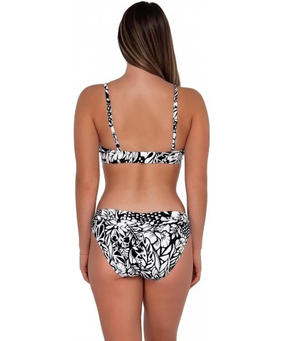 Women's Kauai Keyhole Bikini Top Swimsuit with Underwire Caribbean Seagrass Texture $45.54 Swimsuits