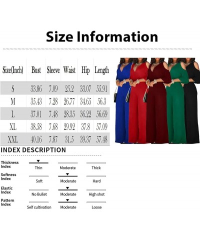 Jumpsuits For Women Classy Fashion V Neck Hollow Short Sleeves Romper Casual Long Wide Leg Pants Jumpsuits A-white $13.08 Act...