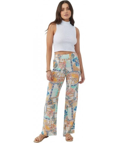 Women's Johnny Pant - Comfortable and Casual Straight Leg Pants with Elastic Waist Multi Colored | Johnny Zephora $25.28 Others