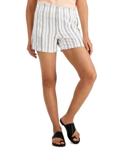 Style & Company Womens Pocketed High Waist Shorts White $13.94 Shorts