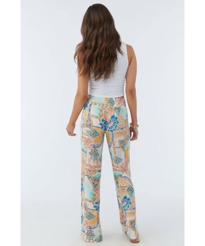 Women's Johnny Pant - Comfortable and Casual Straight Leg Pants with Elastic Waist Multi Colored | Johnny Zephora $25.28 Others