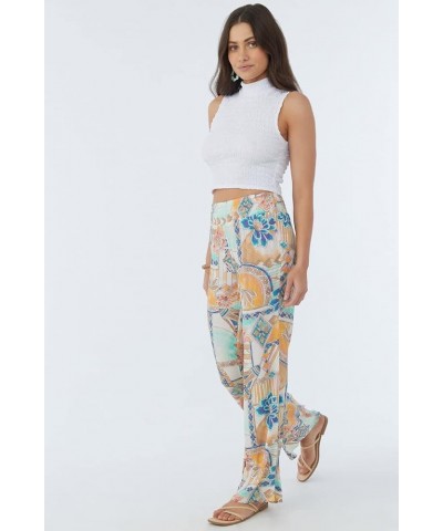 Women's Johnny Pant - Comfortable and Casual Straight Leg Pants with Elastic Waist Multi Colored | Johnny Zephora $25.28 Others