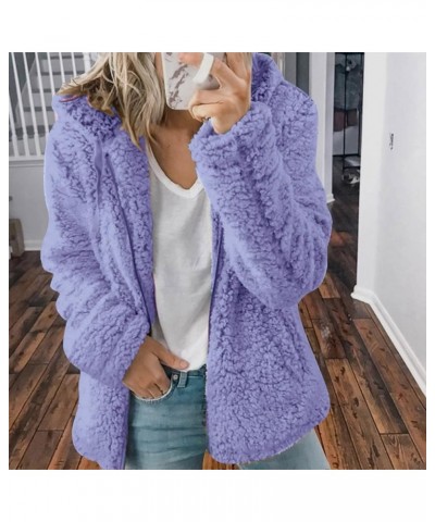 Fleece Jacket Women Fuzzy Zip Up Coats Oversized Winter Warm Sweatshirt Sherpa Teddy Coat Loose Casual Hoodies 2023 02fleece ...