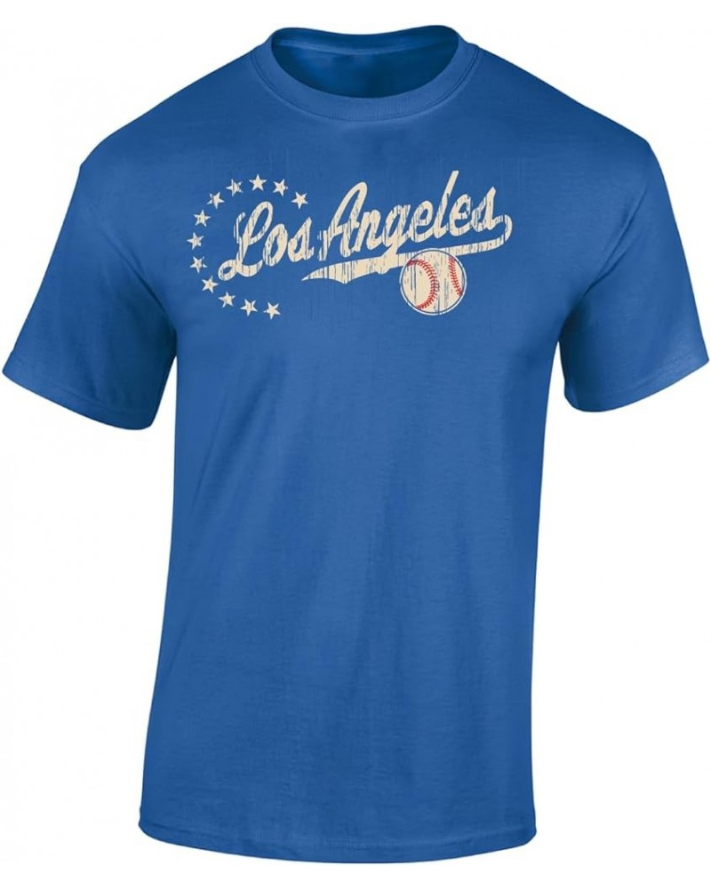 Men's & Women's Short Sleeve Baseball Shirt Los Angeles Baseball $14.33 T-Shirts