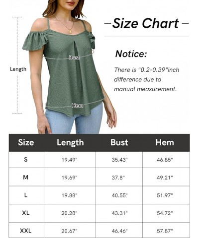 Womens Scoop Neck Sleeveless Tank Tops Eyelet Embroidery Shirts Casual Loose Fit Camisole Blouses Gray Green $11.25 Tanks