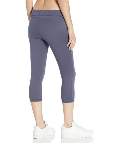 Women's JRS Rolldown Capri Gunmetal $12.61 Activewear