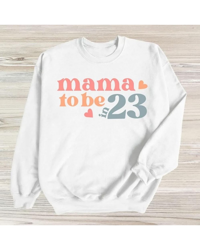 Mama In The Making Pregnancy Announcement Sweatshirt, Soon To Be Mom Announcement Shirt, I'm Pregnant Announcement Shirt, Fal...