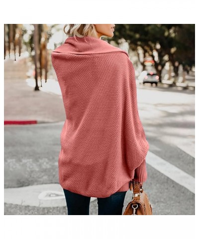 Womens Cardigan Sweaters Oversized Knit Batwing Long Sleeve Cardigan Open Front Lightweight Jacket Soft Outwear Coat 01 _wate...