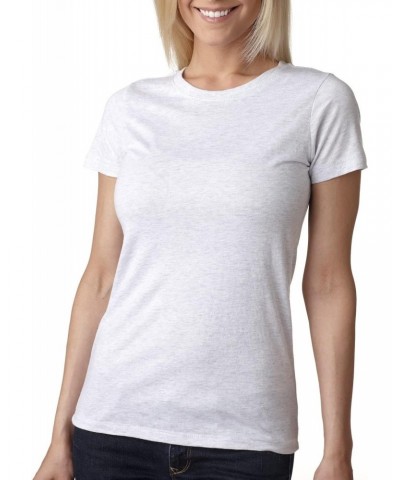 Ladies' Triblend Crew 2XL HEATHER WHITE $8.05 T-Shirts