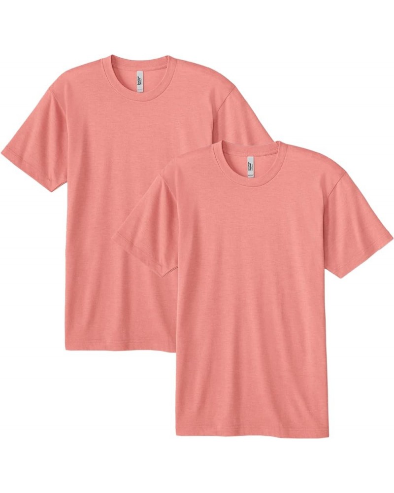 Unisex Tri-Blend Track T-Shirt, Style GTR401, 2-Pack Tri-coral (2-pack) $13.42 T-Shirts