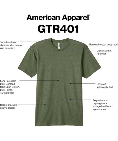 Unisex Tri-Blend Track T-Shirt, Style GTR401, 2-Pack Tri-coral (2-pack) $13.42 T-Shirts