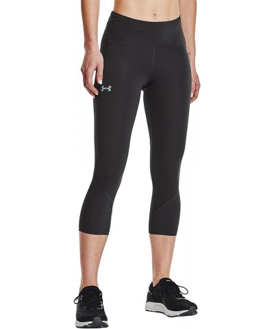 Women's Fly Fast 2.0 HeatGear Crop Jet Gray (010)/Reflective $16.20 Activewear