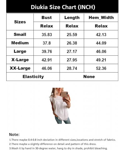 Women's Summer Cute Ruffle Tank Tops Flowy Chiffon Lined Sleeveless Shirts Blouses F0 Sky Blue $16.51 Tanks