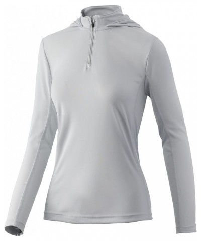 Women's Icon X Hoodie |UPF 50+ Long-Sleeve Fishing Shirt Small Oyster $31.34 Activewear