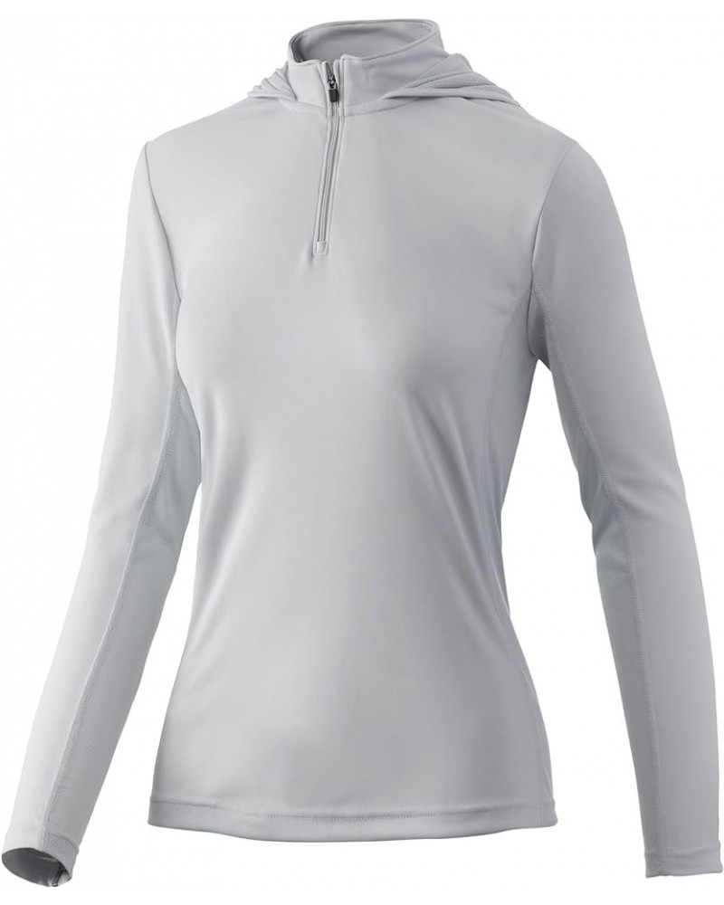 Women's Icon X Hoodie |UPF 50+ Long-Sleeve Fishing Shirt Small Oyster $31.34 Activewear